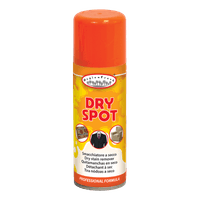 Dry Spot в опаковка, спрей за премахване на петна от текстил.
