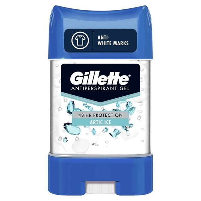 Gillette Arctic Ice Clear Gel – предна гледка на гел-антитранспирант