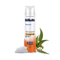 Gillette Pro Sensitive Comfort Гел за бръснене с евкалиптово масло – 200 мл
