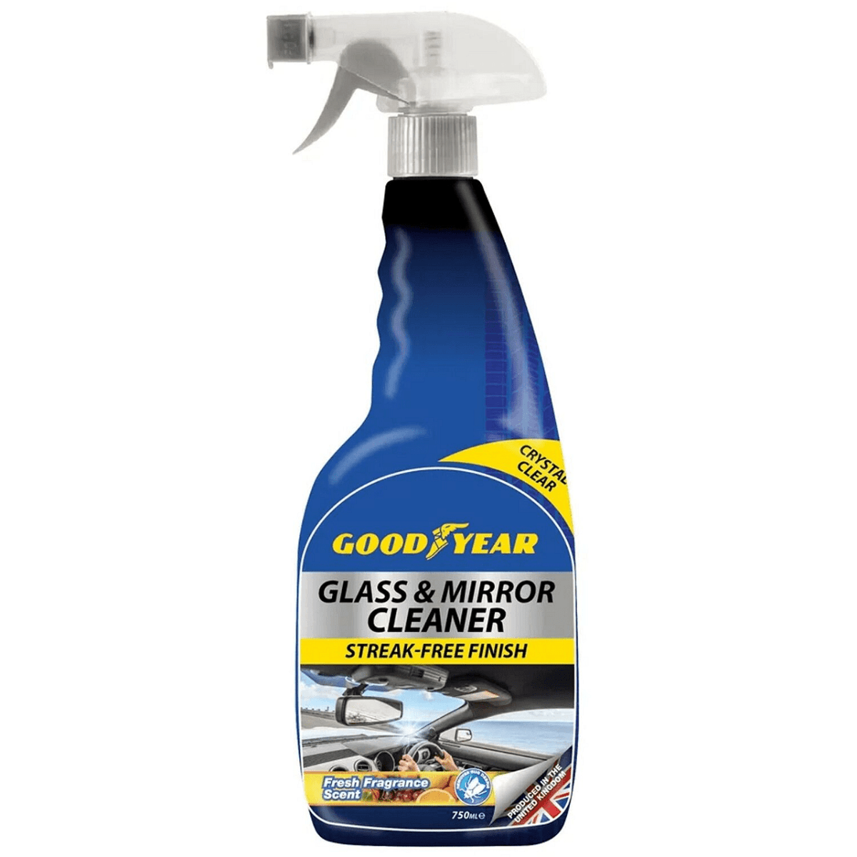 Goodyear Glass & Mirror Cleaner – бутилка 750 ml с тригер
