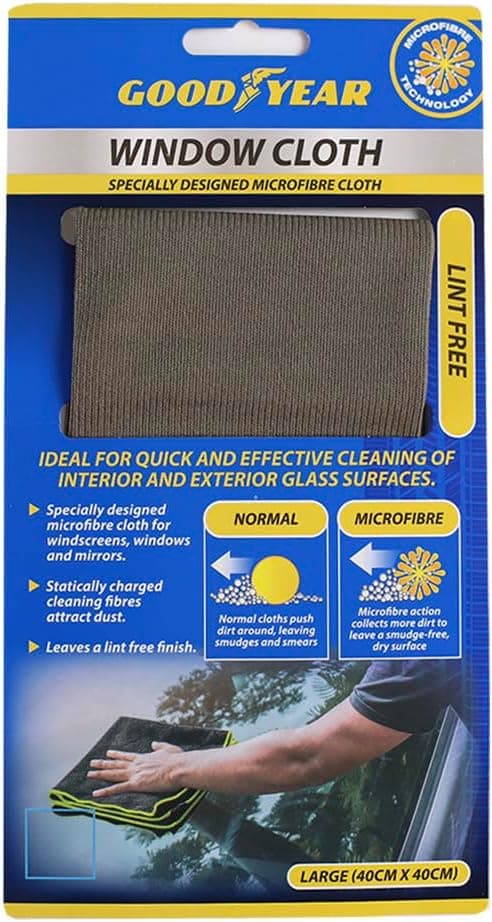 Goodyear Window Cloth – опаковка, размер 40×40 см