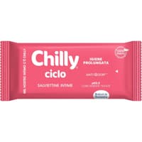 "Chilly Ciclo Интимни кърпички – опаковка 12 броя, предна страна"​