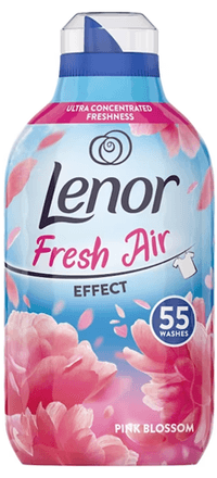 Lenor Fresh Air Pink Blossom – бутилка за 55 пранета