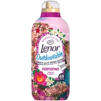 Lenor Outdoorable Amalfi – предна страна на бутилката, 69 пранета