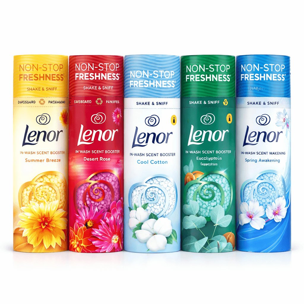 Lenor Shake & Sniff парфюмни перли за пране – различни аромати
