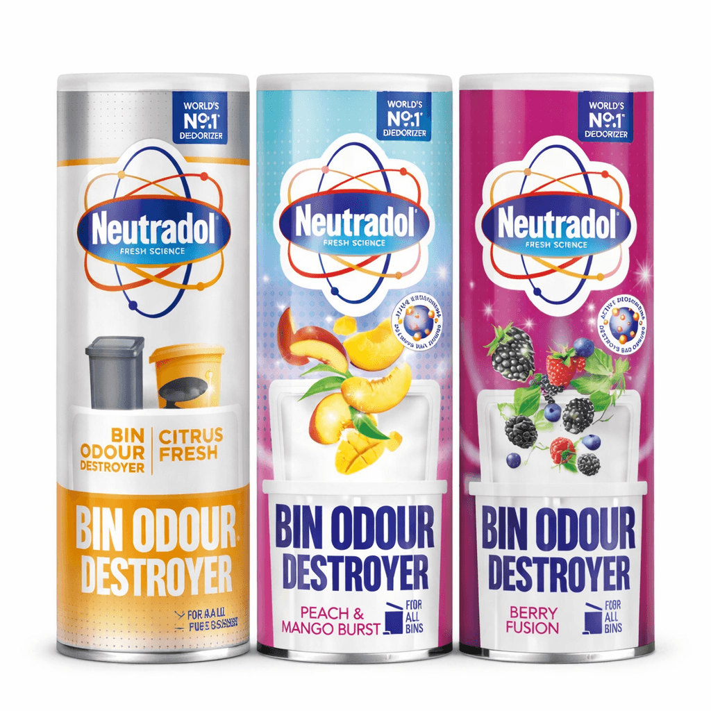 Neutradol Bin Odour Destroyer – елиминират неприятни миризми в кошчета за боклук