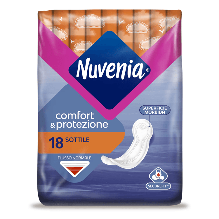 Nuvenia Comfort & Protezione Sottile дамски превръзки 18 броя