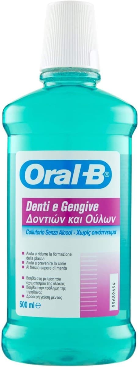 Oral-B безалкохолен орален разтвор 500 ml – опаковка отпред

