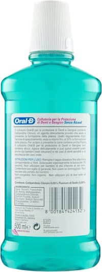 Oral-B безалкохолен орален разтвор 500 ml – състав и употреба
