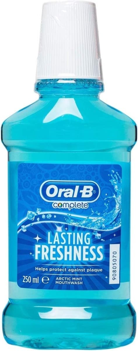 Oral‑B Complete Arctic Mint 250 ml Mouthwash – предна опаковка

