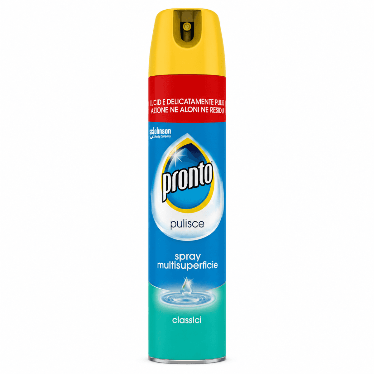 Pronto Spray Multisuperficie в опаковка от 300 мл, показваща предната страна с основна информация.