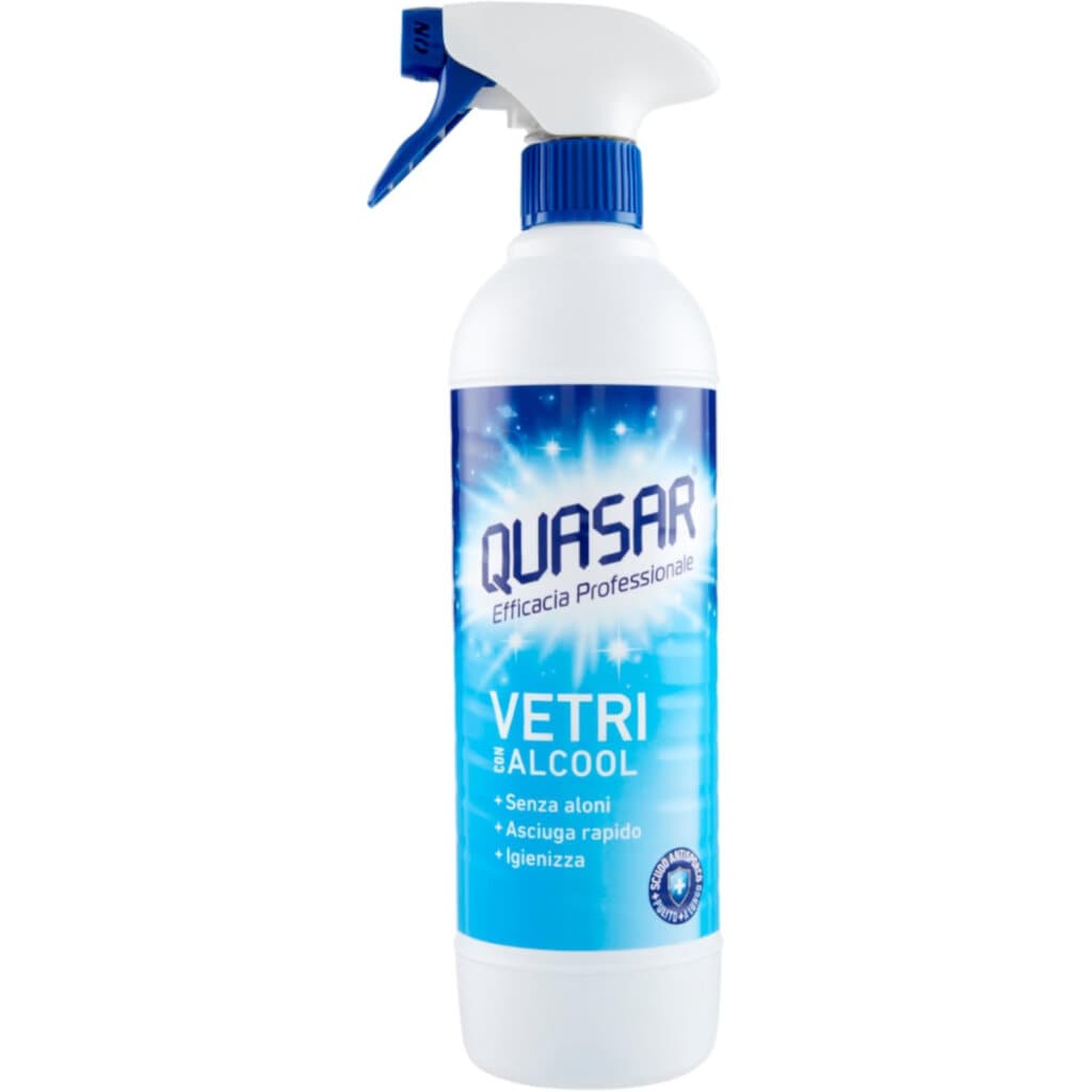 Опаковка на Quasar Vetri con Alcool (650 мл) - предна страна