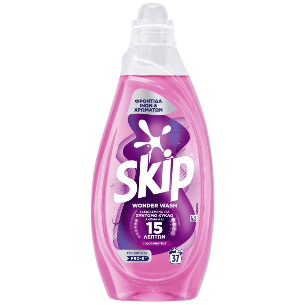 Бутилка 1 480 мл Skip Wonder Wash Color Protect – отпред