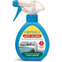  Опаковка на Orphea Dust Mite Killer Spray с основна информация и лого.