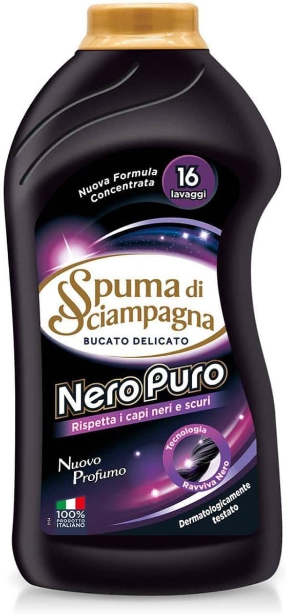 Spuma di Sciampagna Nero Puro препарат за черни материи – бутилка отпред