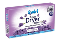 Swirl Лавандула Кърпички за Сушилния с Омекотител и Антистатик 35 бр