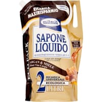 Mil Mil Liquid Soap Argan e Miele Maxi Refill в голяма опаковка за презареждане, 2000 мл.