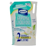 Mil Mil Liquid Soap Muschio Bianco Maxi Refill в голяма опаковка за презареждане, 2000 мл.
