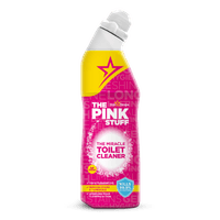 Бутилка на The Pink Stuff Miracle Toilet Cleaner Gel (750 мл), показваща свеж аромат и антибактериално действие.