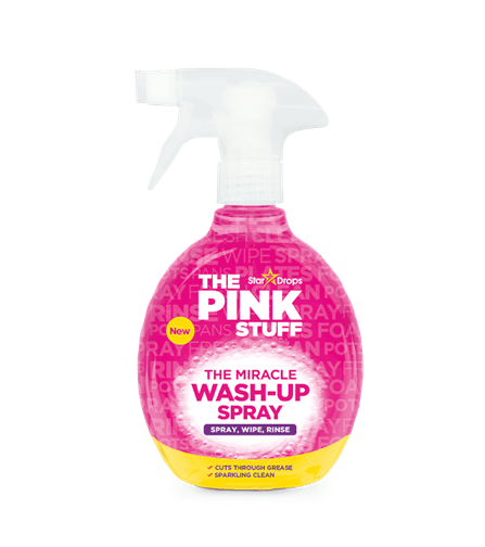 The Pink Stuff Miracle Wash-Up Spray – 500 мл, розов спрей срещу мазнини