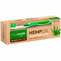TrueSmile Hemp Комплект Натурална Паста и Четка за Зъби 100 мл