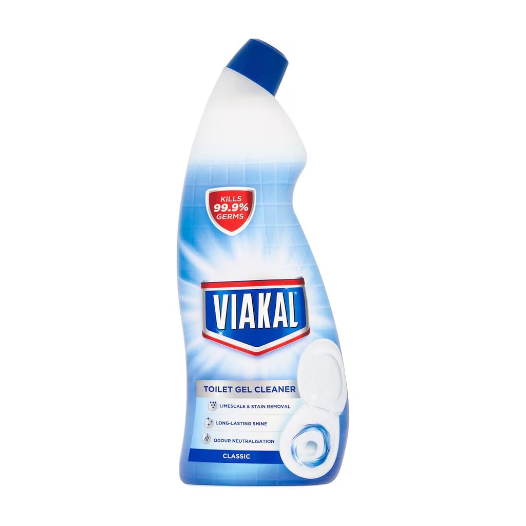 Viakal Toilet Gel Cleaner Classic гел за тоалетна против варовик 750 мл