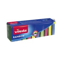 Vileda Rainbow Цветни Кухненски гъби с абразивна страна 10 бр