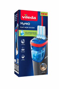 Vileda H2Pro Flat Mop System кофа и моп