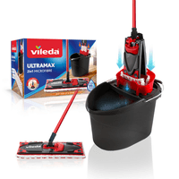 Vileda UltraMax 2in1 Microfibre – Комплект моп с кофа и преса