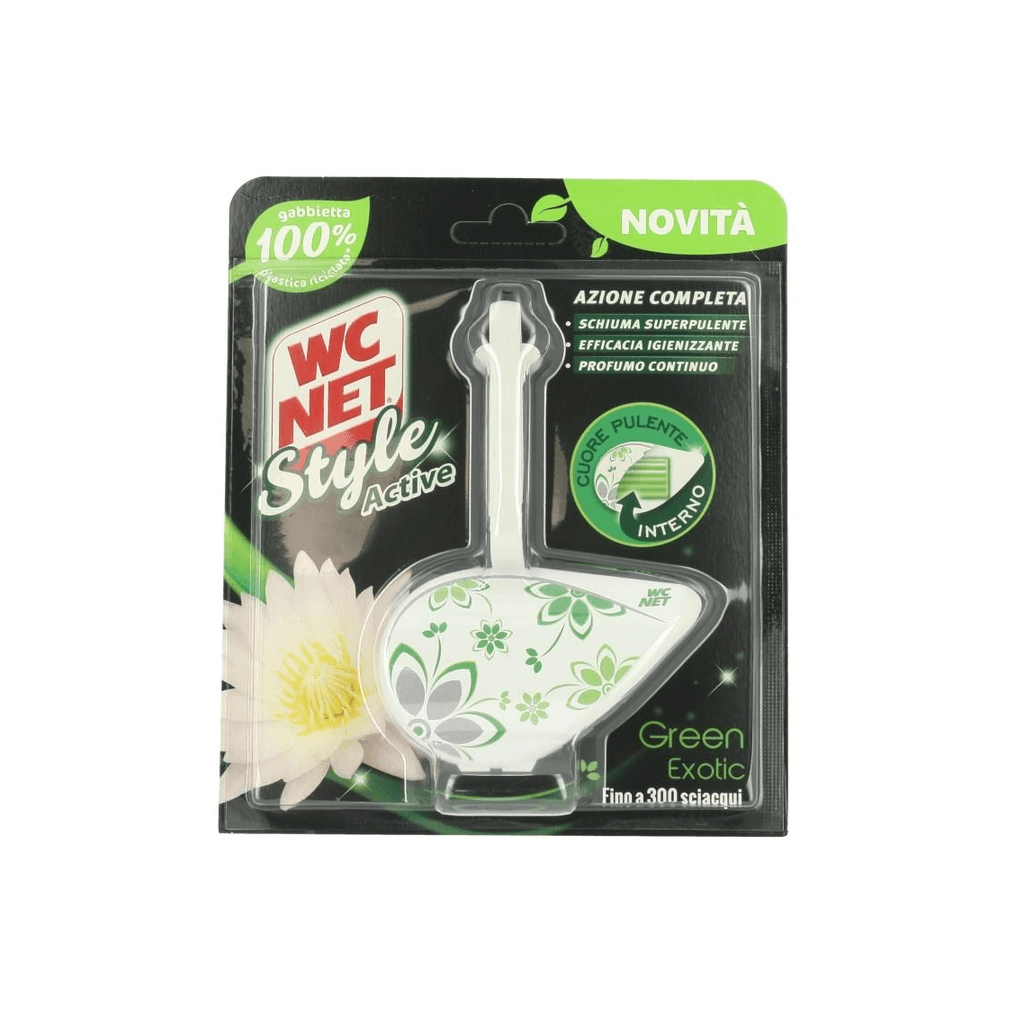 WC NET Тоалетно Блокче Active Style Green Exotic