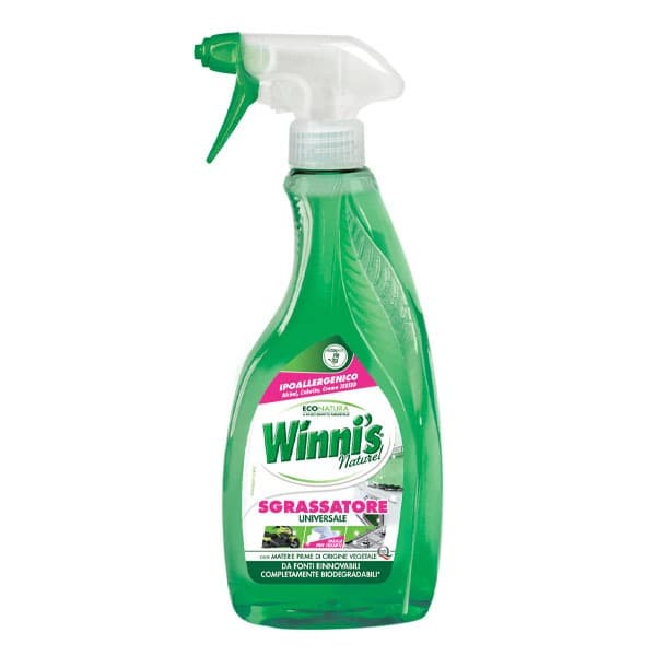 Winni’s Sgrassatore Universale – обезмаслител спрей 500 мл, предна страна
