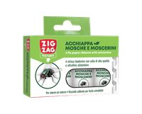Zig Zag Ecologico – пакет от 4 самозалепващи ленти против мухи