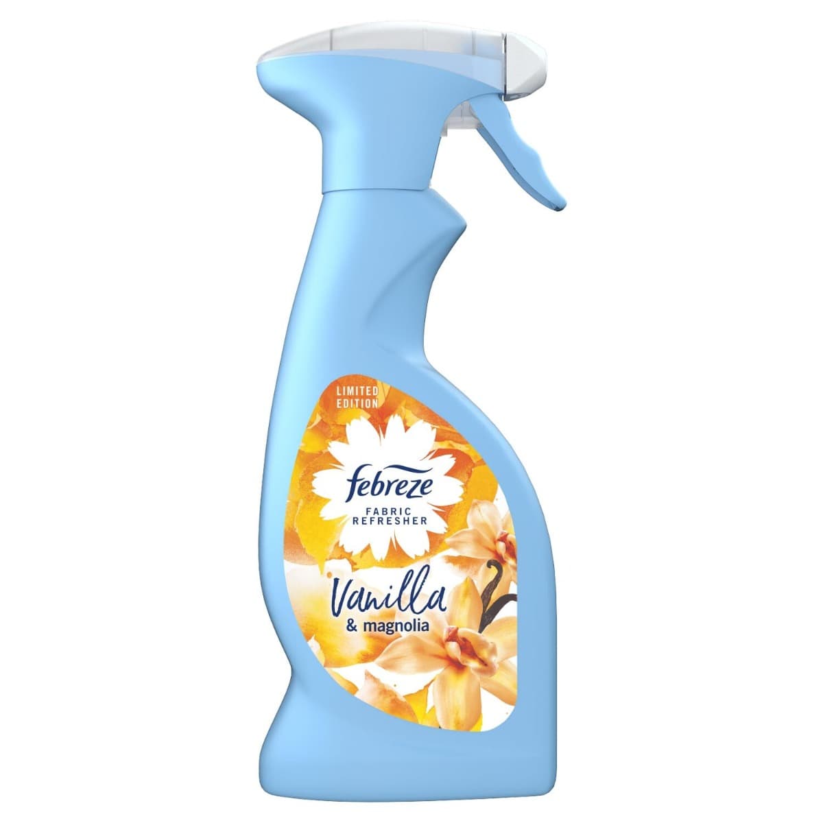 Флакон на Febreze Fabric Refresher Vanilla & Magnolia – 375 мл