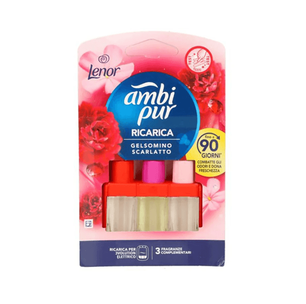 Ambi Pur 3Volution пълнител – Gelsomino Scarlatto 20 ml – отпред