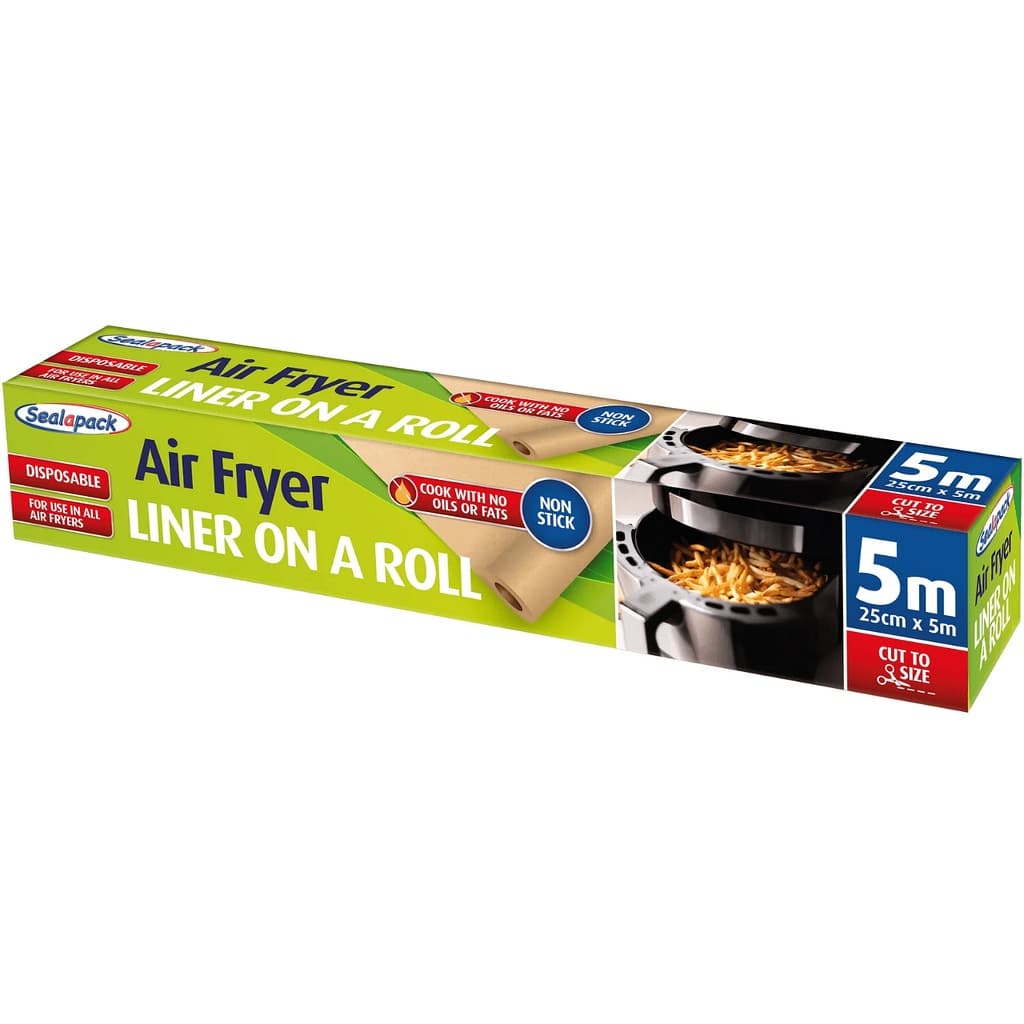 Sealapack Air Fryer Liner on a Roll 5m baking paper for air fryer