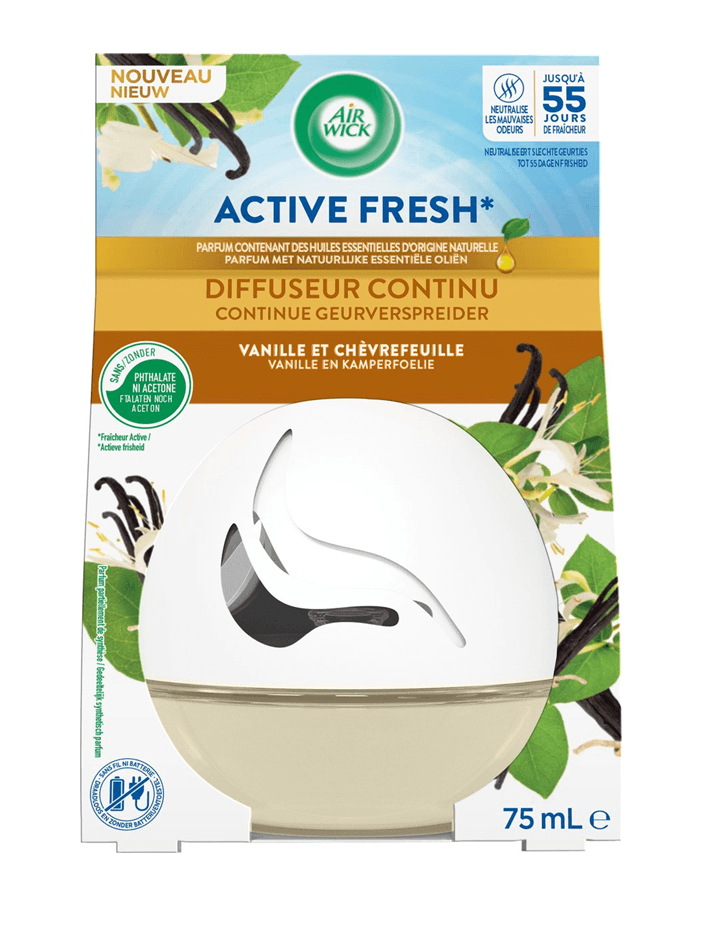 Air Wick Decosphere Vanilla & Honeysuckle – опаковка