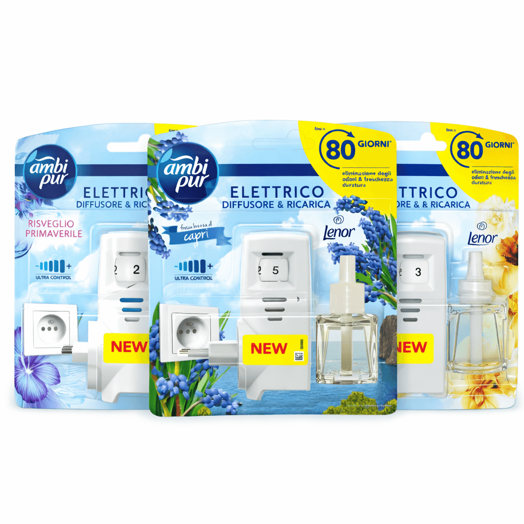 Електрически дифузери Ambi Pur & Lenor - избор на аромати