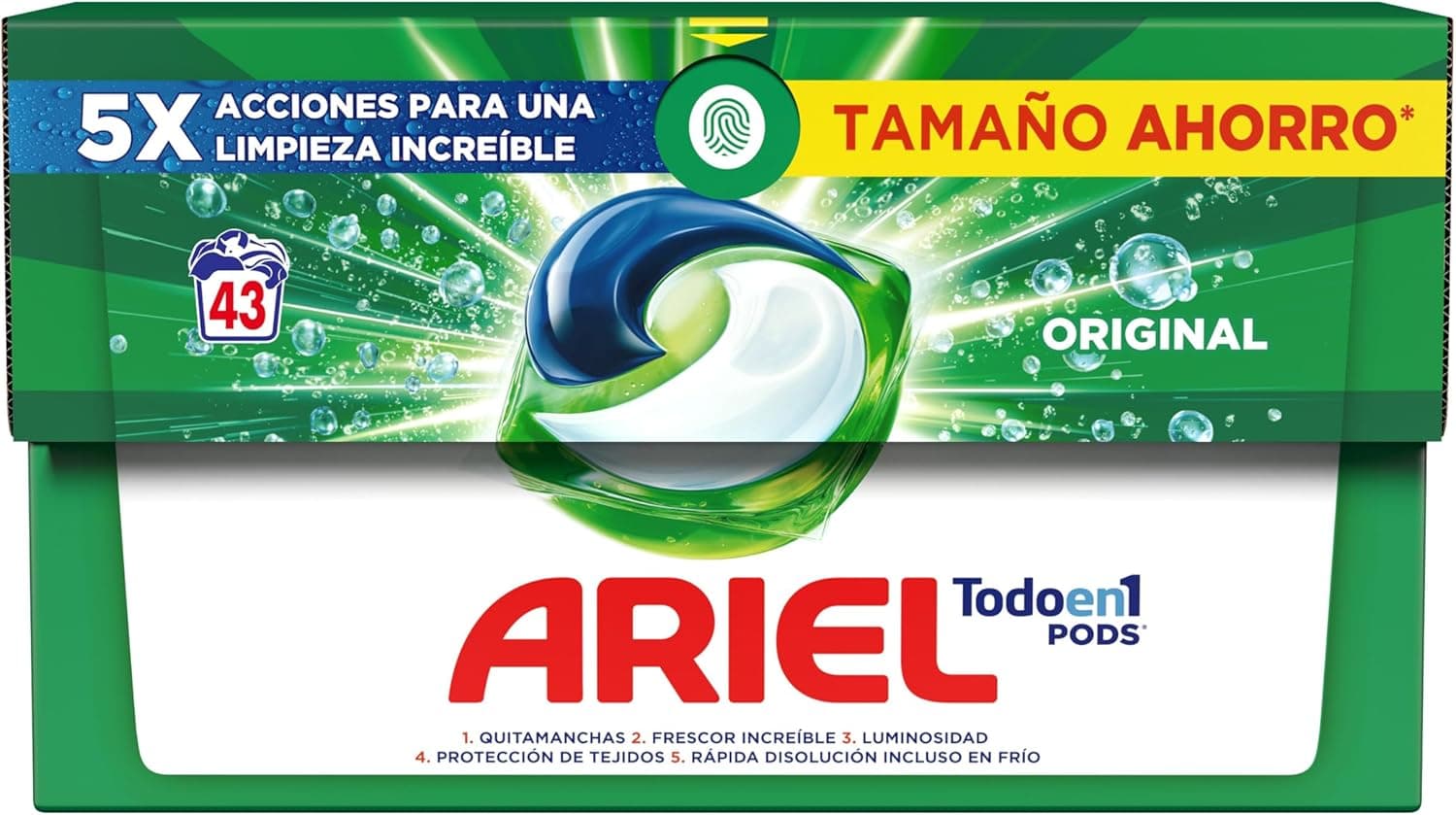 Ariel All-in-1 Pods Original – Опаковка 43 капсули