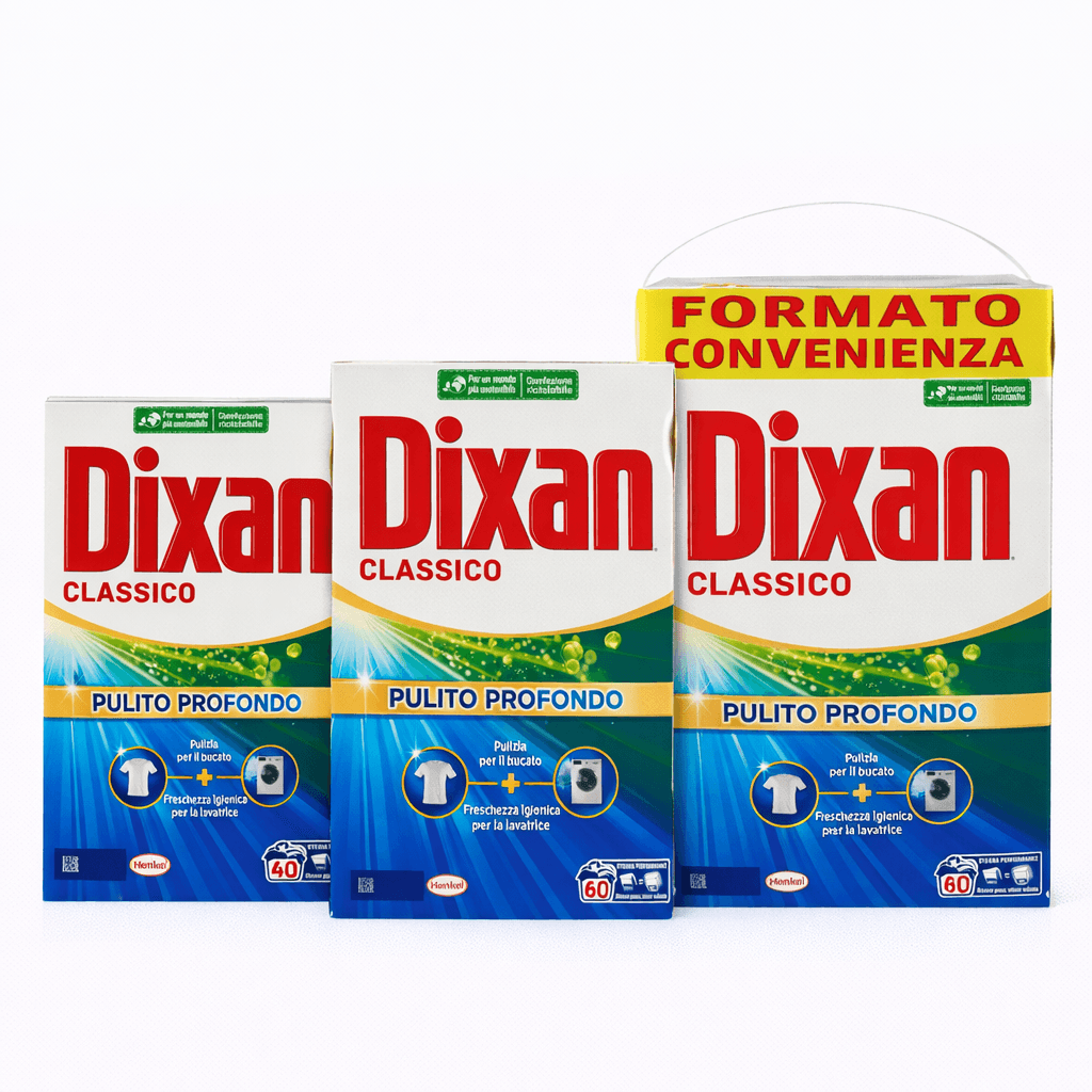 Dixan Classico Pulito Profondo прах за пране – различни опаковки