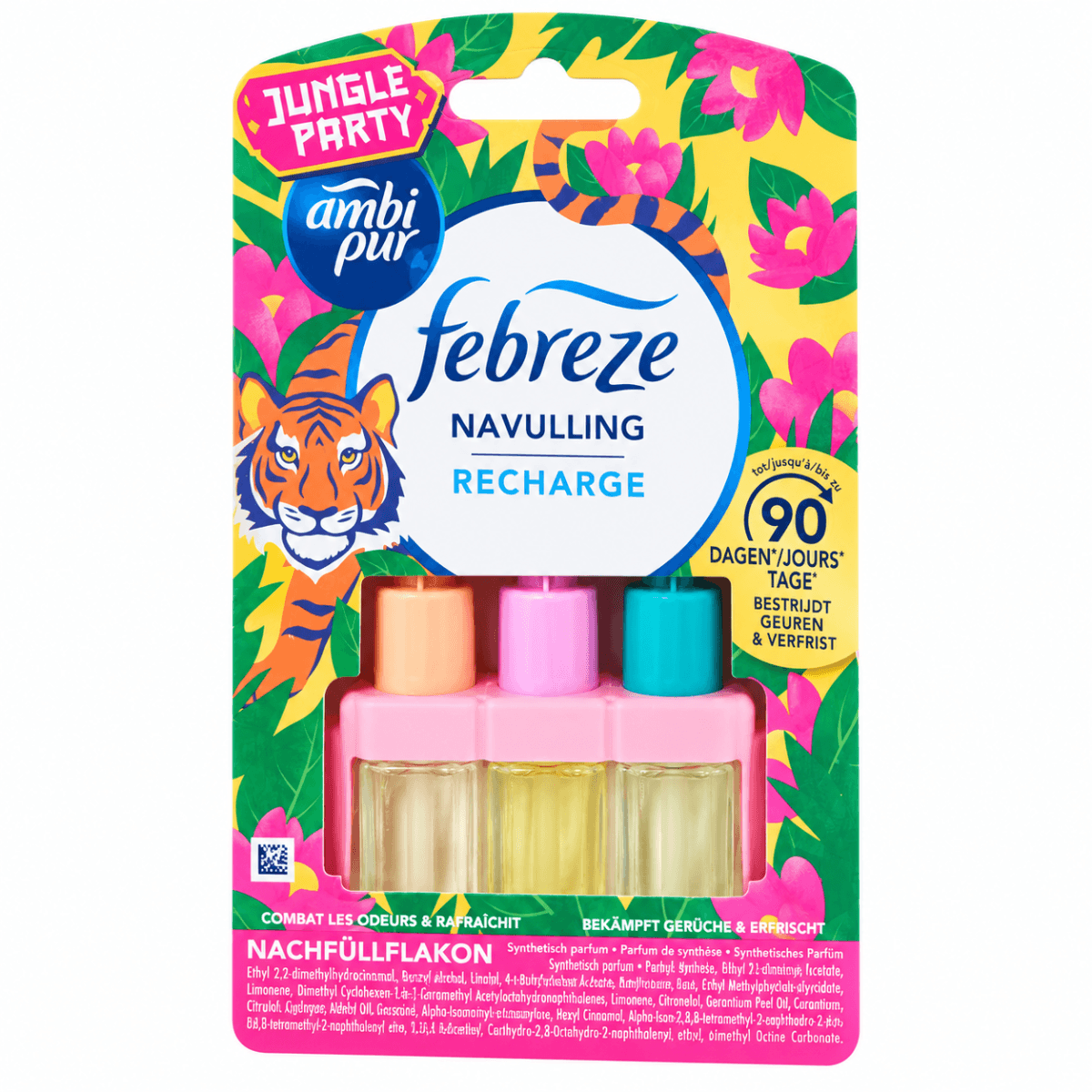 Febreze Ambi Pur 3Volution Jungle Party пълнител за електрически ароматизатор 20 мл