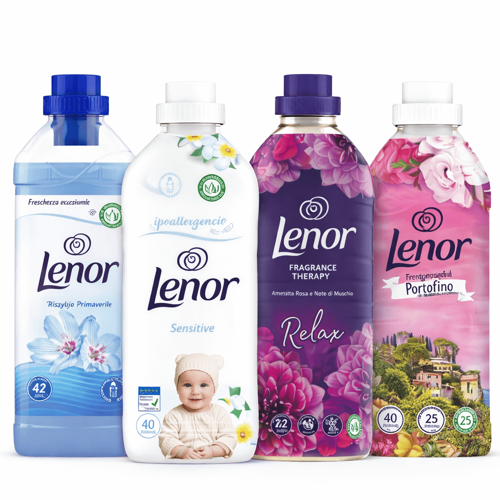 Lenor течни омекотители – серия различни аромати
