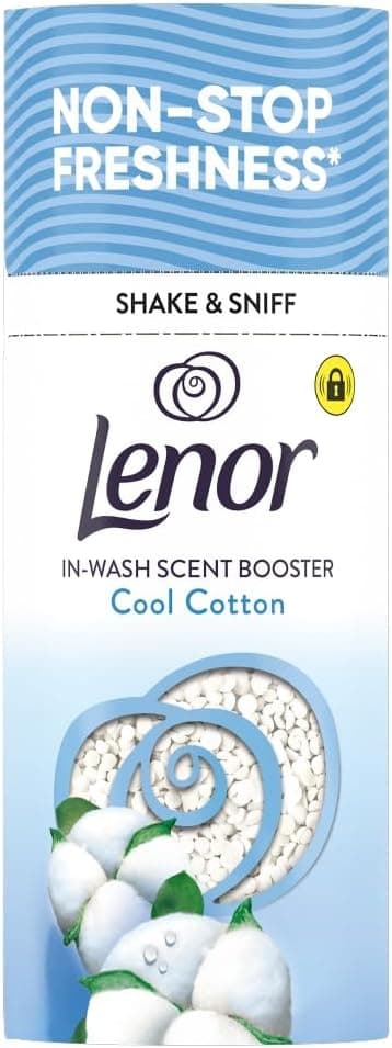 Lenor Cool Cotton – ароматни перли за пране, In-Wash Scent Booster