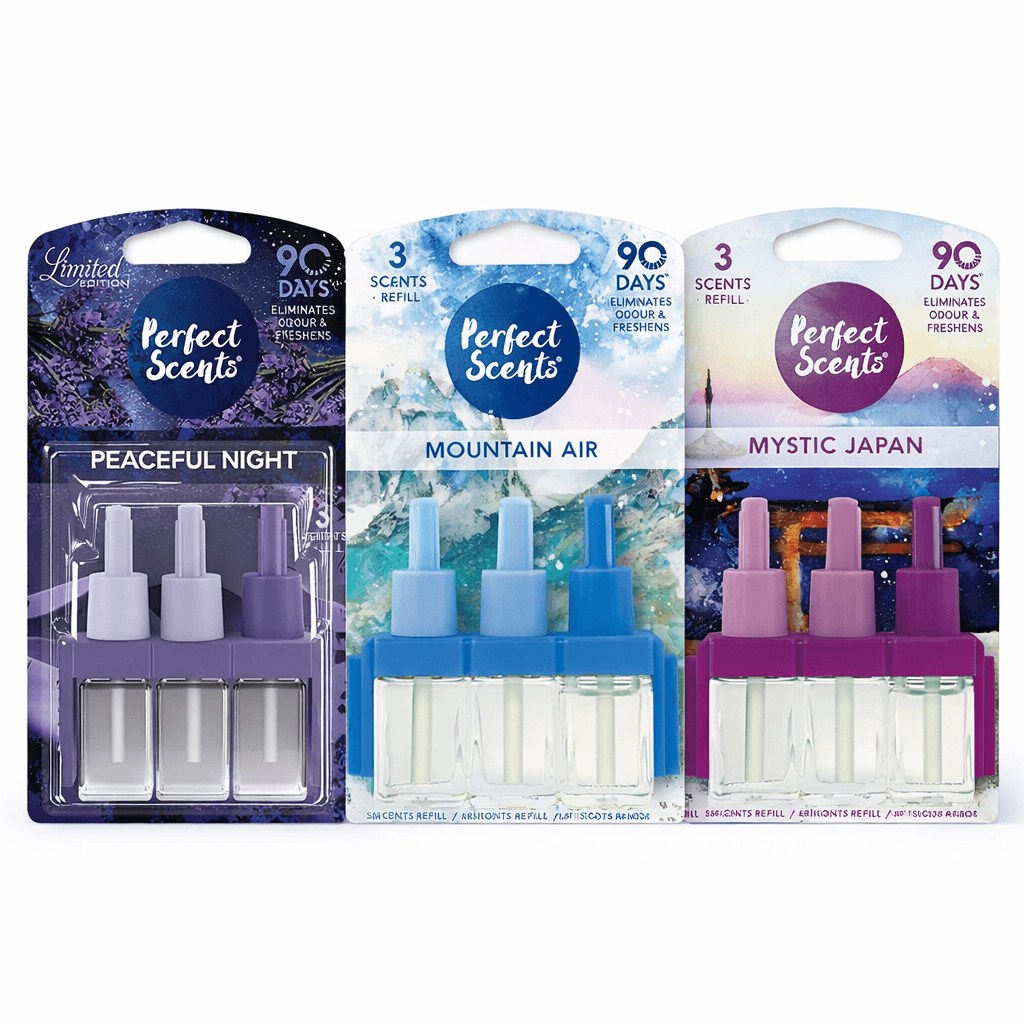 Пълнители Perfect Scents за Дифузер 3volution - варианти на аромата