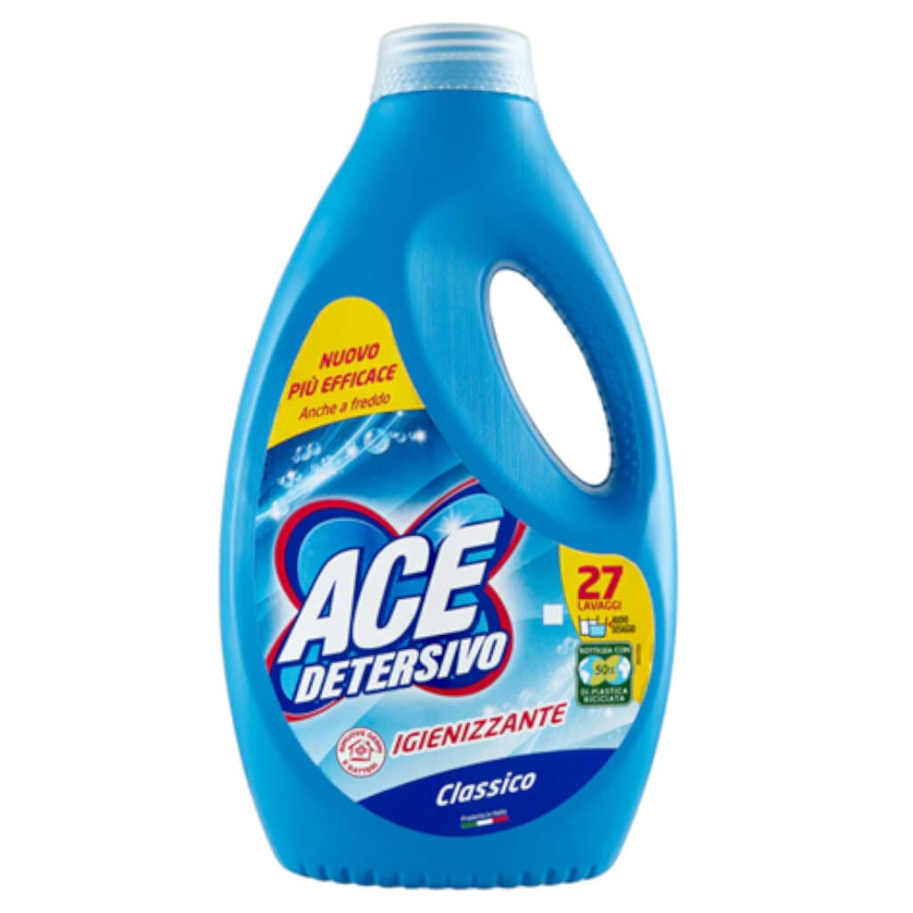 ACE Detersivo Igienizzante Classico – течен перилен препарат, 27 пранета
