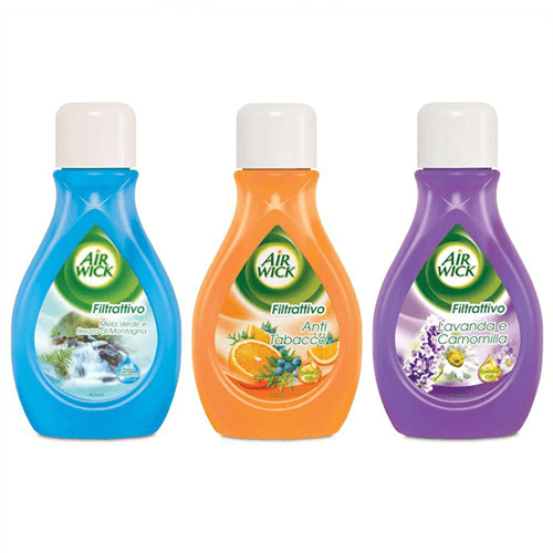 Air Wick Filtrattivo – Ароматизатори за пространства, преден изглед иварианти на аромата
