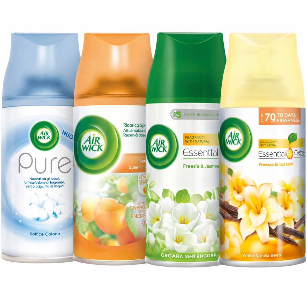 Air Wick Freshmatic пълнители – разнообразие от уникални аромати за офиса или дома