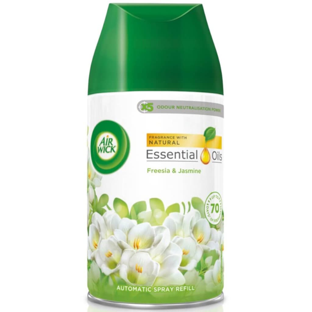 Air Wick Freshmatic Max refill Freesia & Jasmine 250 мл – предна опаковка