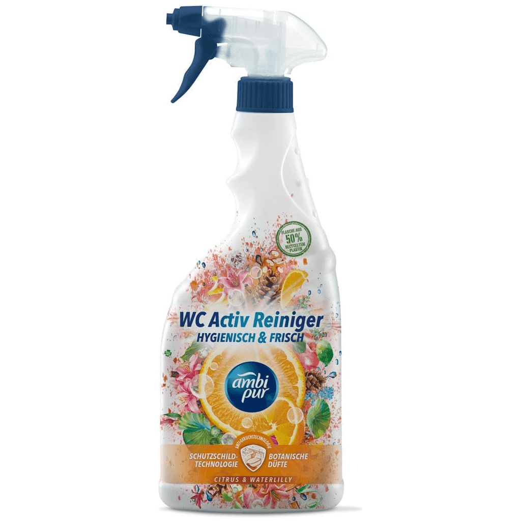 Ambi Pur WC Active Спрей за почистване Citrus & Waterlily 750 мл