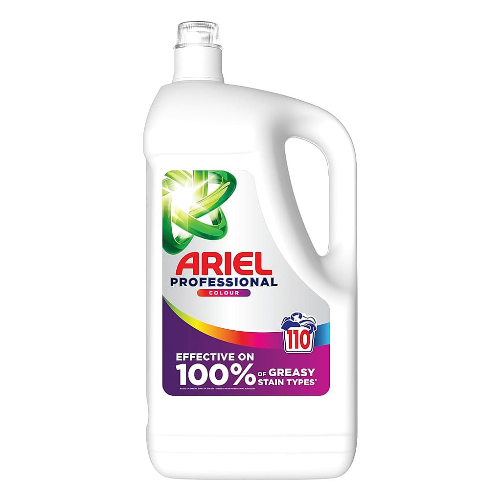 Ariel Professional Colour течен професионален перилен препарат за цветно пране 4.95 л 110 пранета