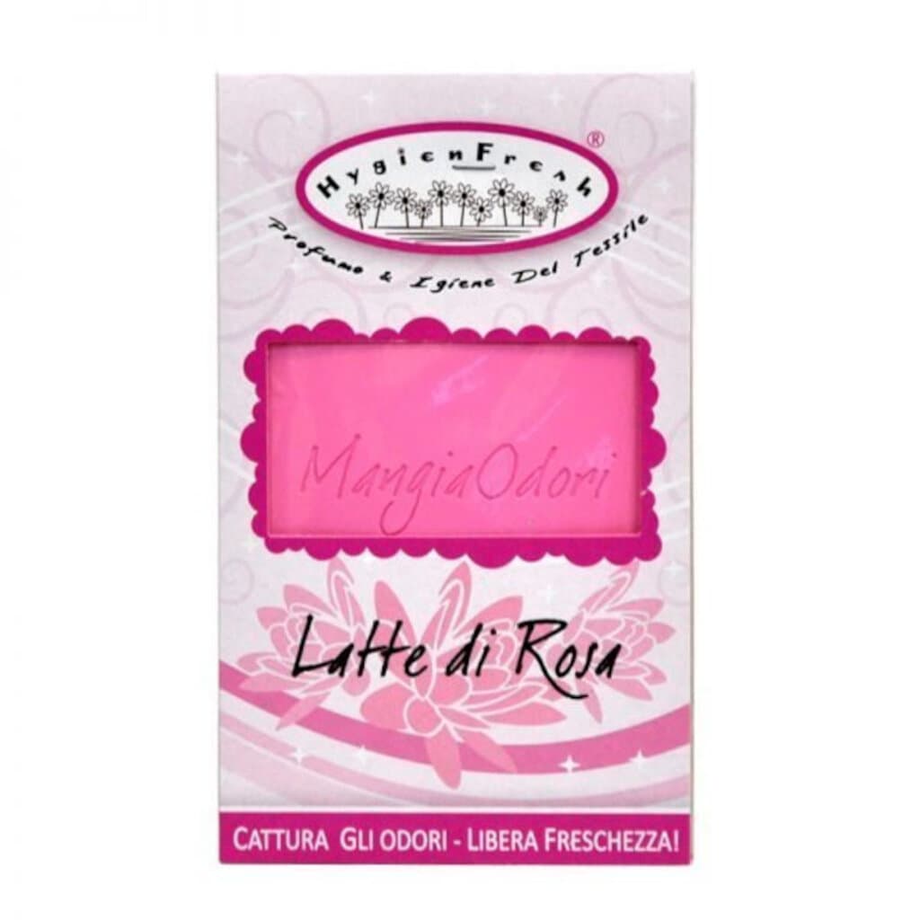 Perfume Card Latte di Rosa в опаковка, ароматизирана карта с нежен аромат на розово мляко.